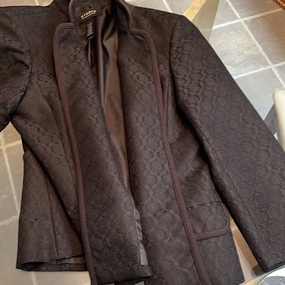 Liz Claiborne,14, open, lovely textured,poly/rayon, fully lined, versatile, EUC. - Picture 12 of 12
